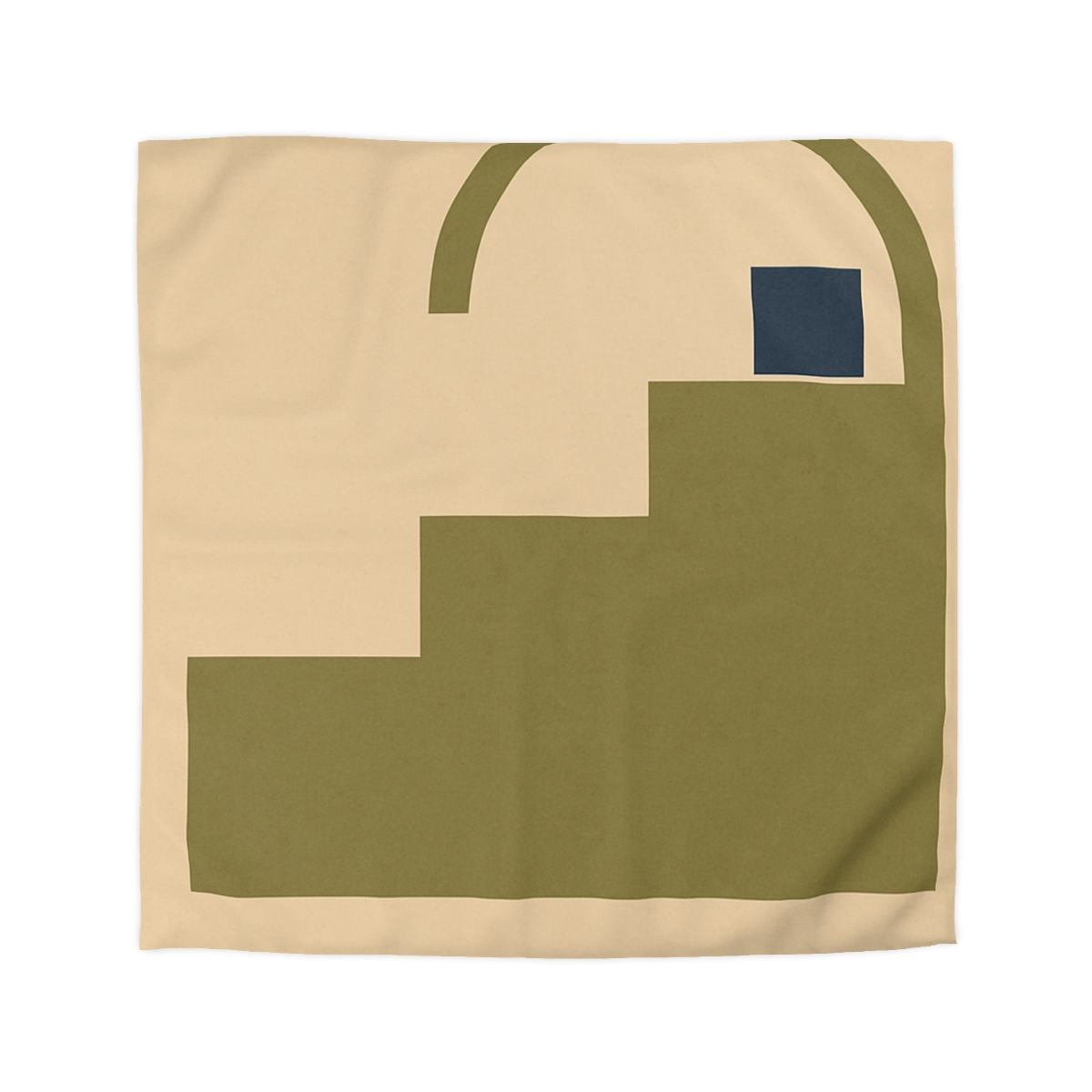 Stepped Arc Composition unique patterned duvets