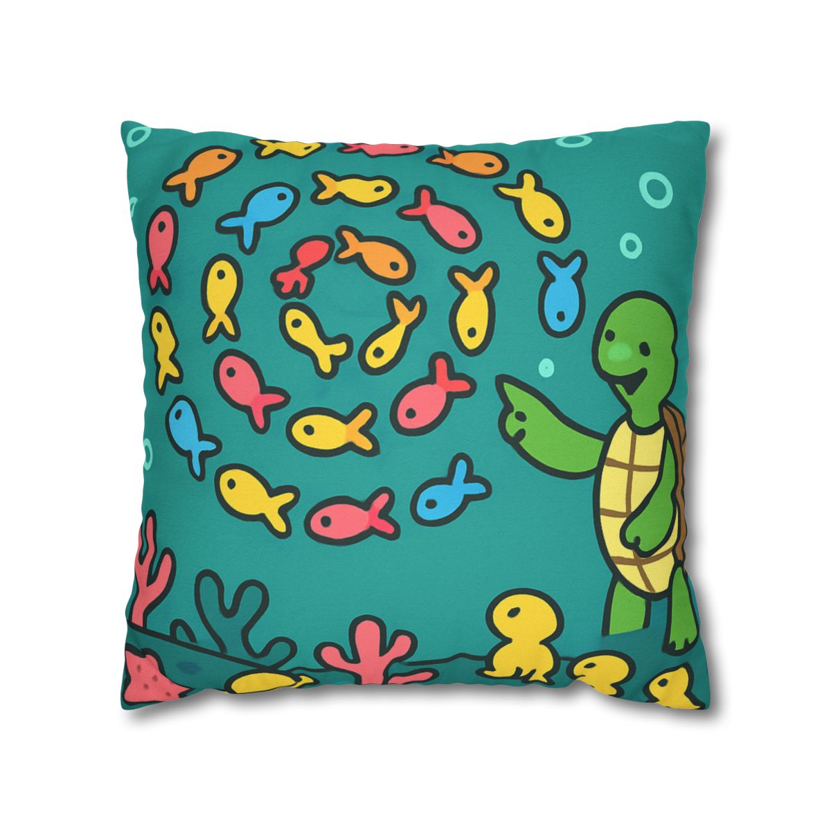 Galaxy Reef School Of Fish stylish decorative pillowcases