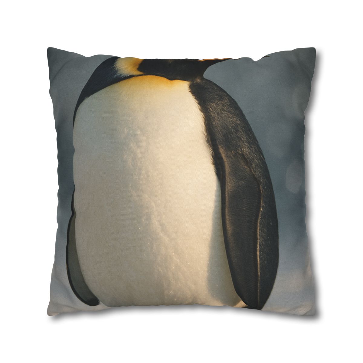 Velvet Eclipse Emperor Penguin designer print pillow cases
