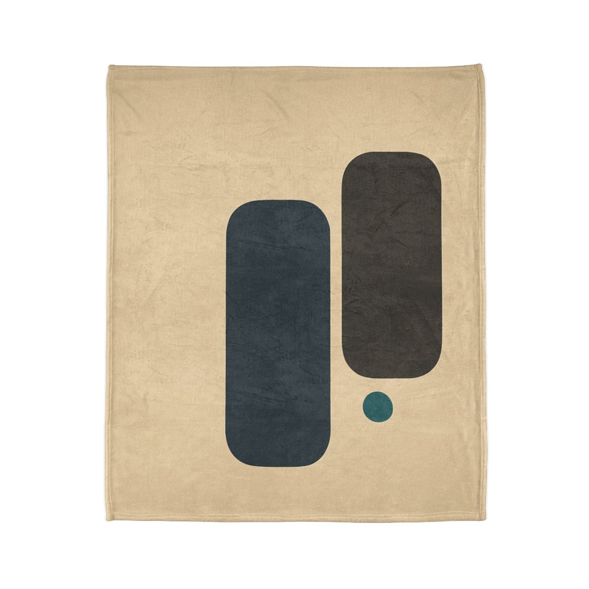 Offset Trio Of Rounded Bars trendy patterned blankets