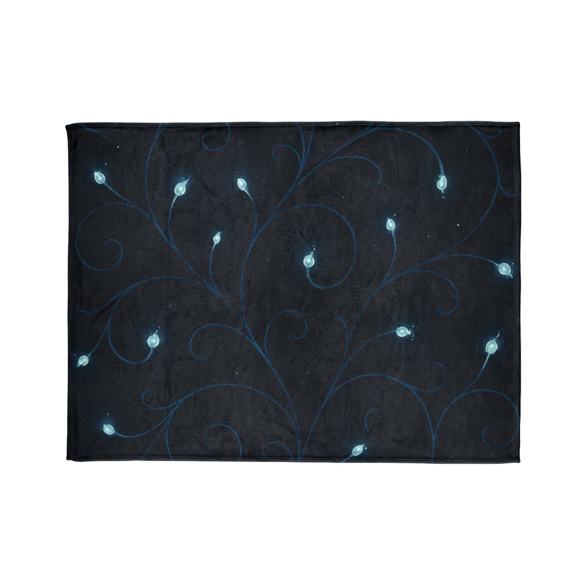 Starlit Vine Constellation designer printed blankets