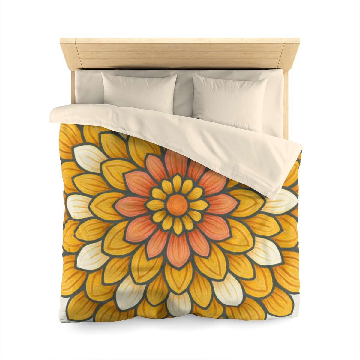 Floret Burst Mandala custom duvets