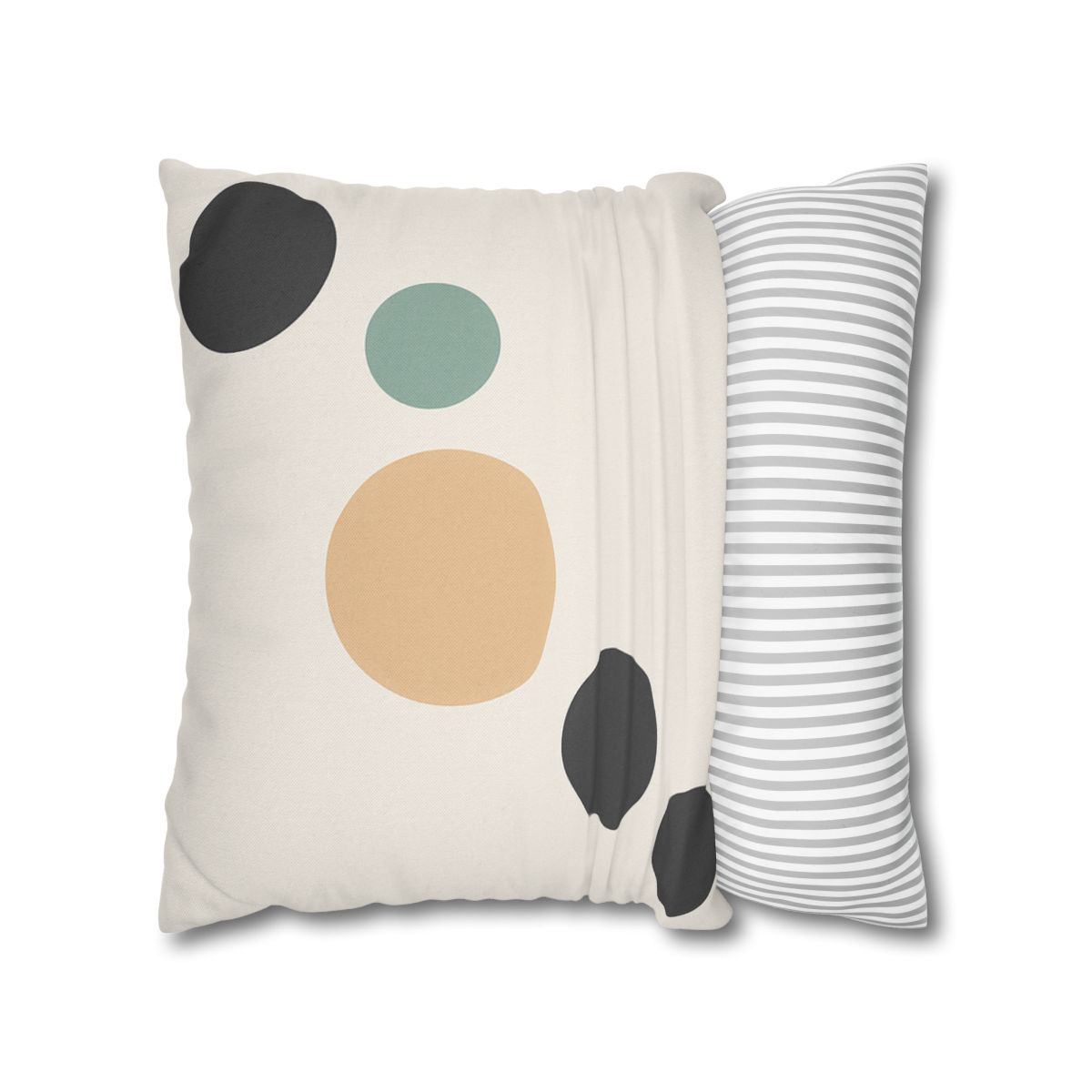 Diagonal Cluster Of Five Circles stylish decorative pillowcases