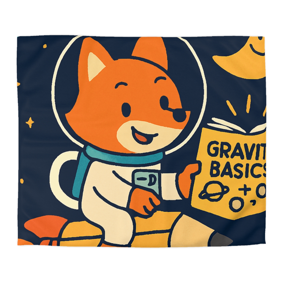 Comet Library Delivery Fox custom duvets