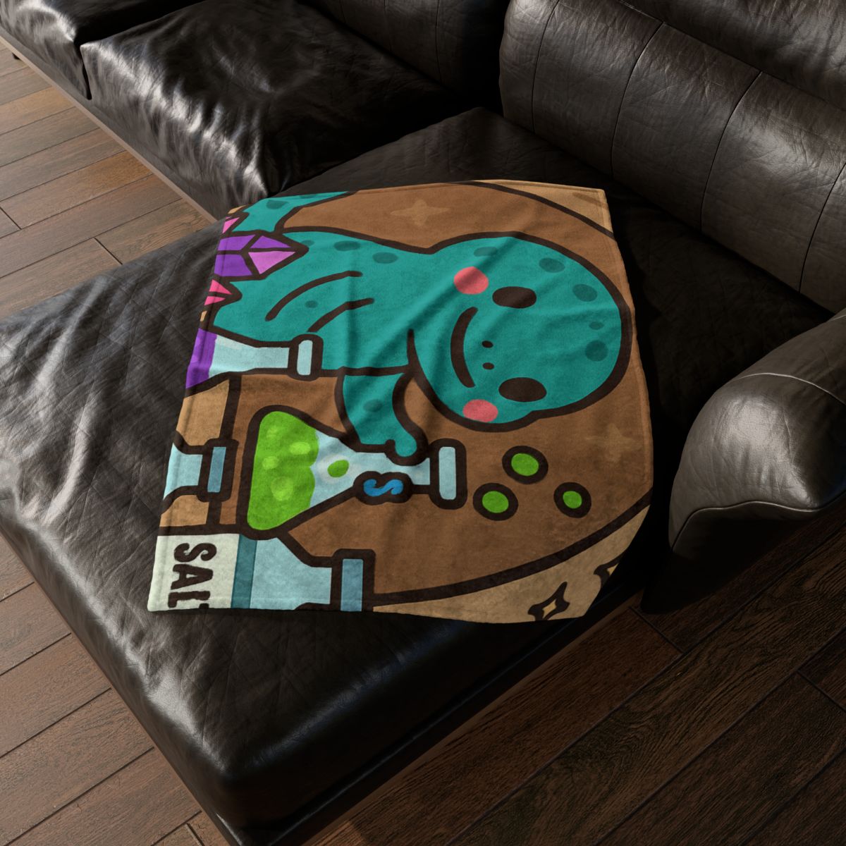 Crystal Cave Salamander Science Lab warm winter blankets