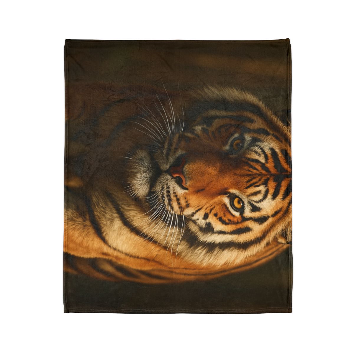 Amber Stalker Bengal Tiger designer printed blankets