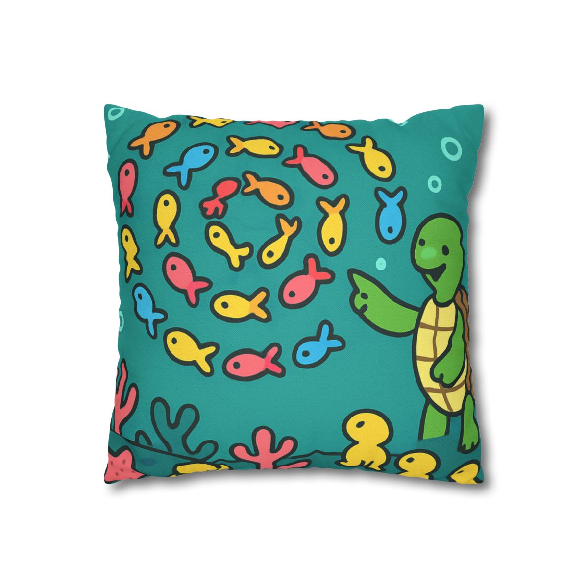 Galaxy Reef School Of Fish stylish decorative pillowcases
