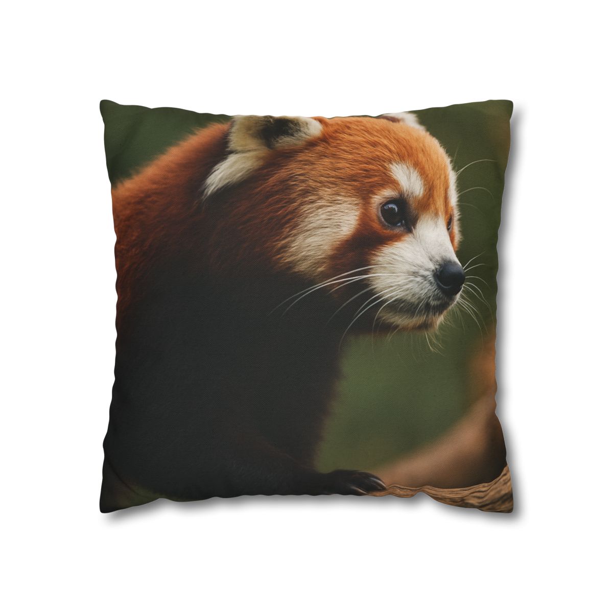 Bamboo Climber Red Panda trendy patterned pillow cases
