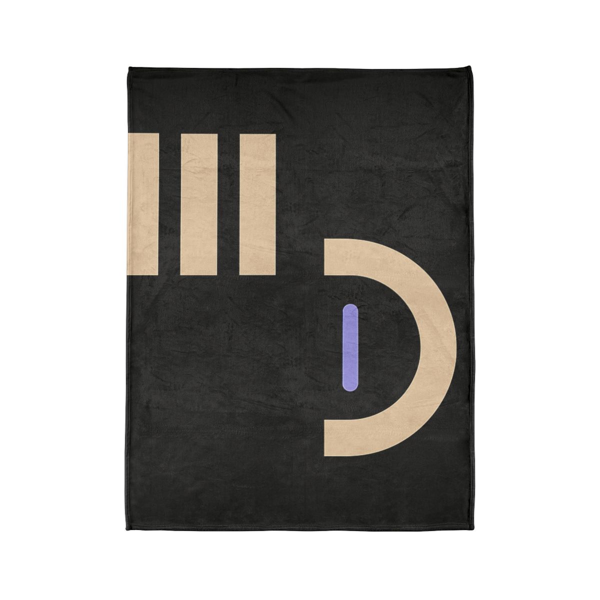 Corner Bars With Floating Half Ring designer printed blankets