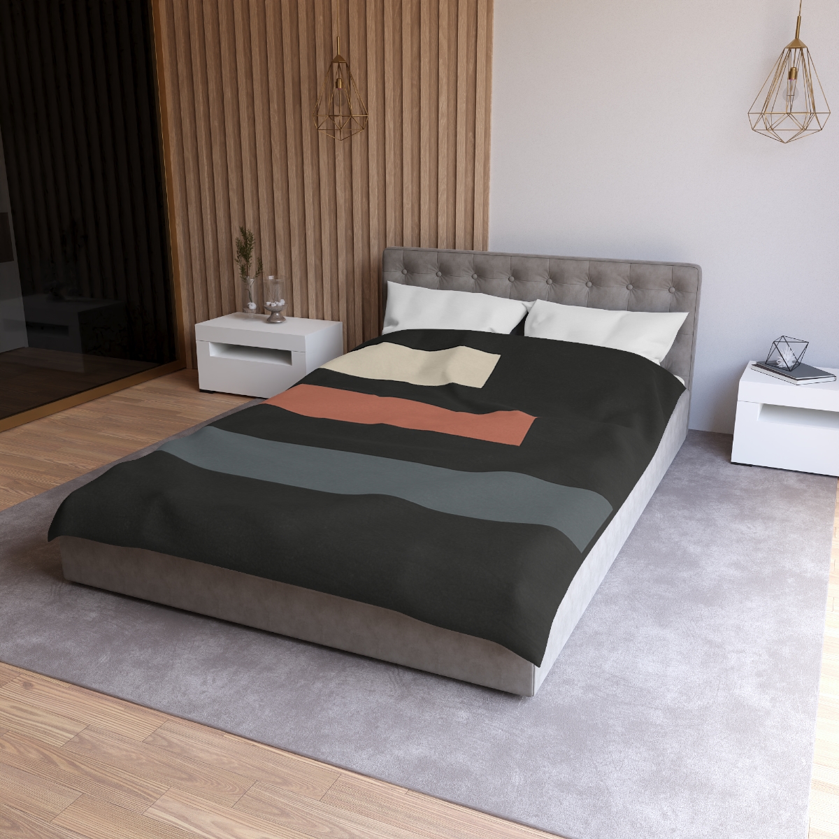 Three Bar Harmony stylish duvet covers