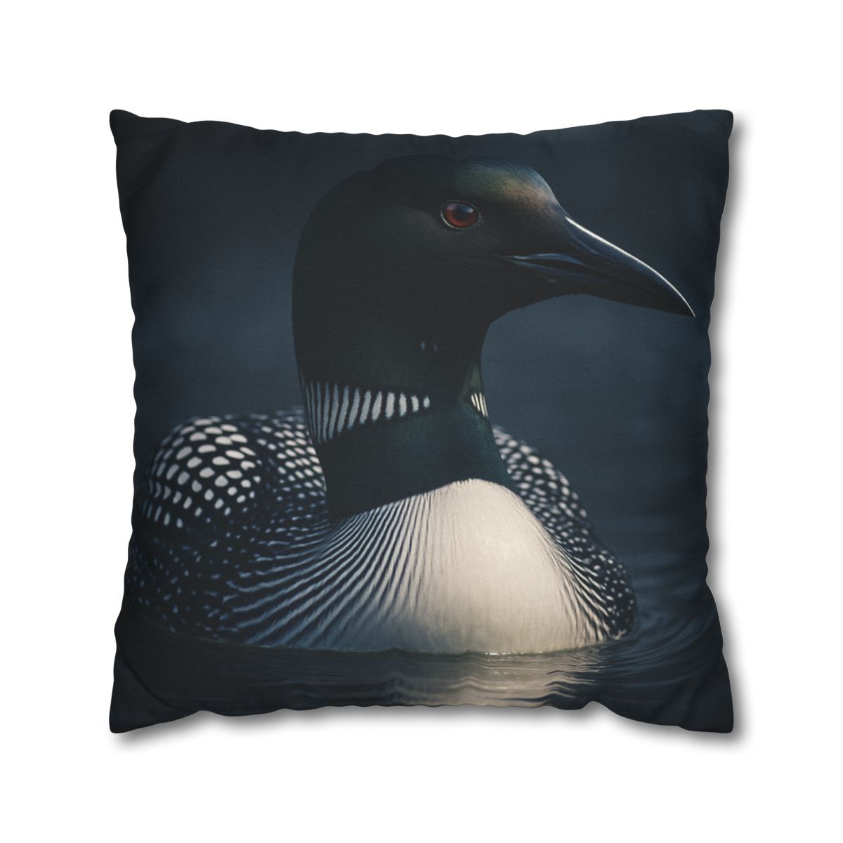 Moonlit Chorus Common Loon unique gift pillow cases