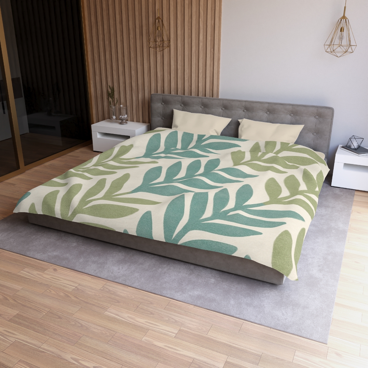 Frond Geometry Sequence duvets for gifts