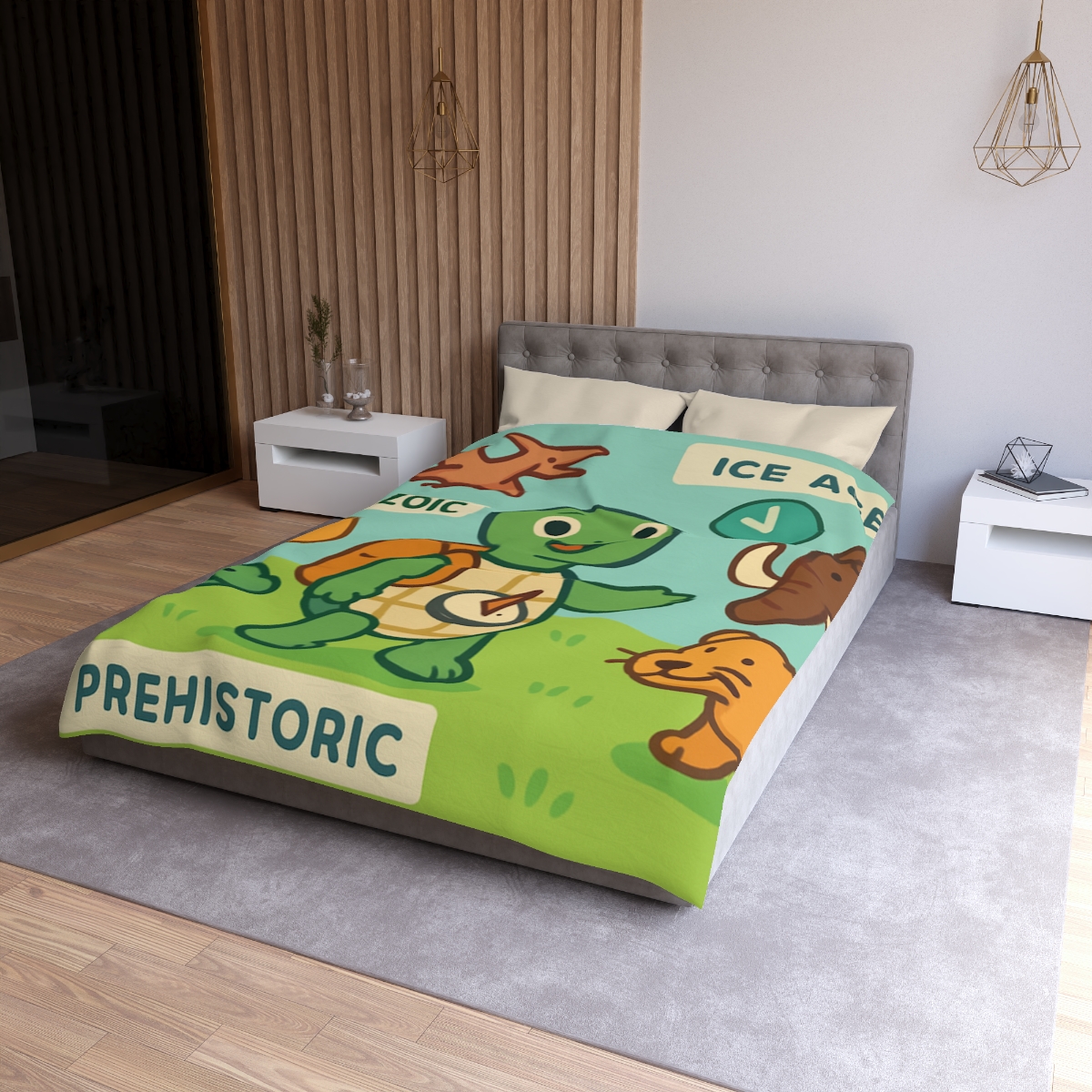 Time-Traveling Tortoise warm winter duvets