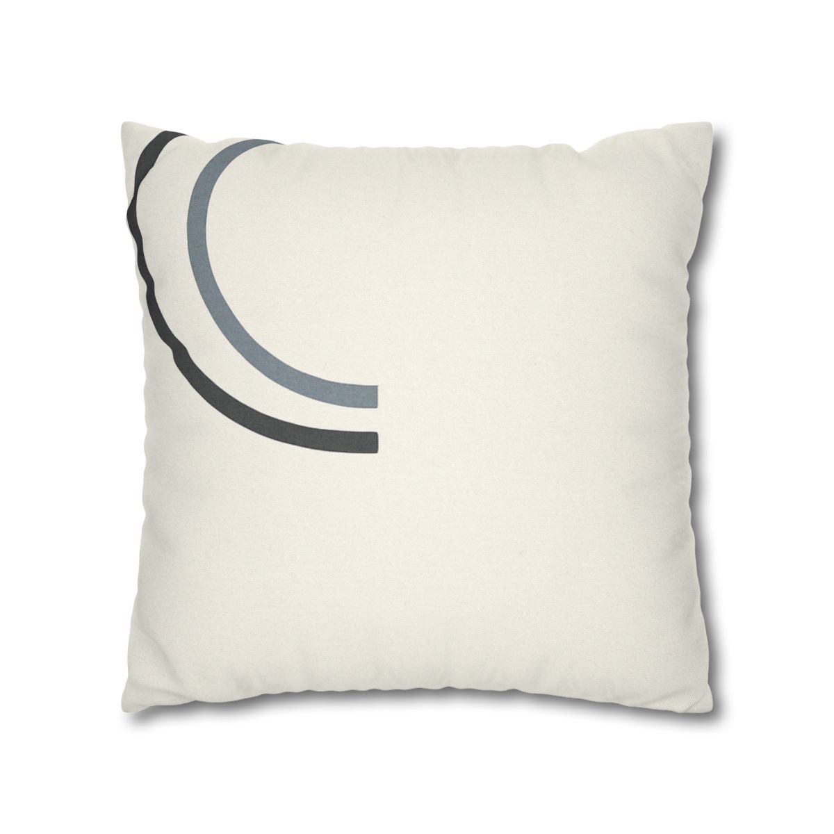 Partial Arc Corner designer print pillow cases