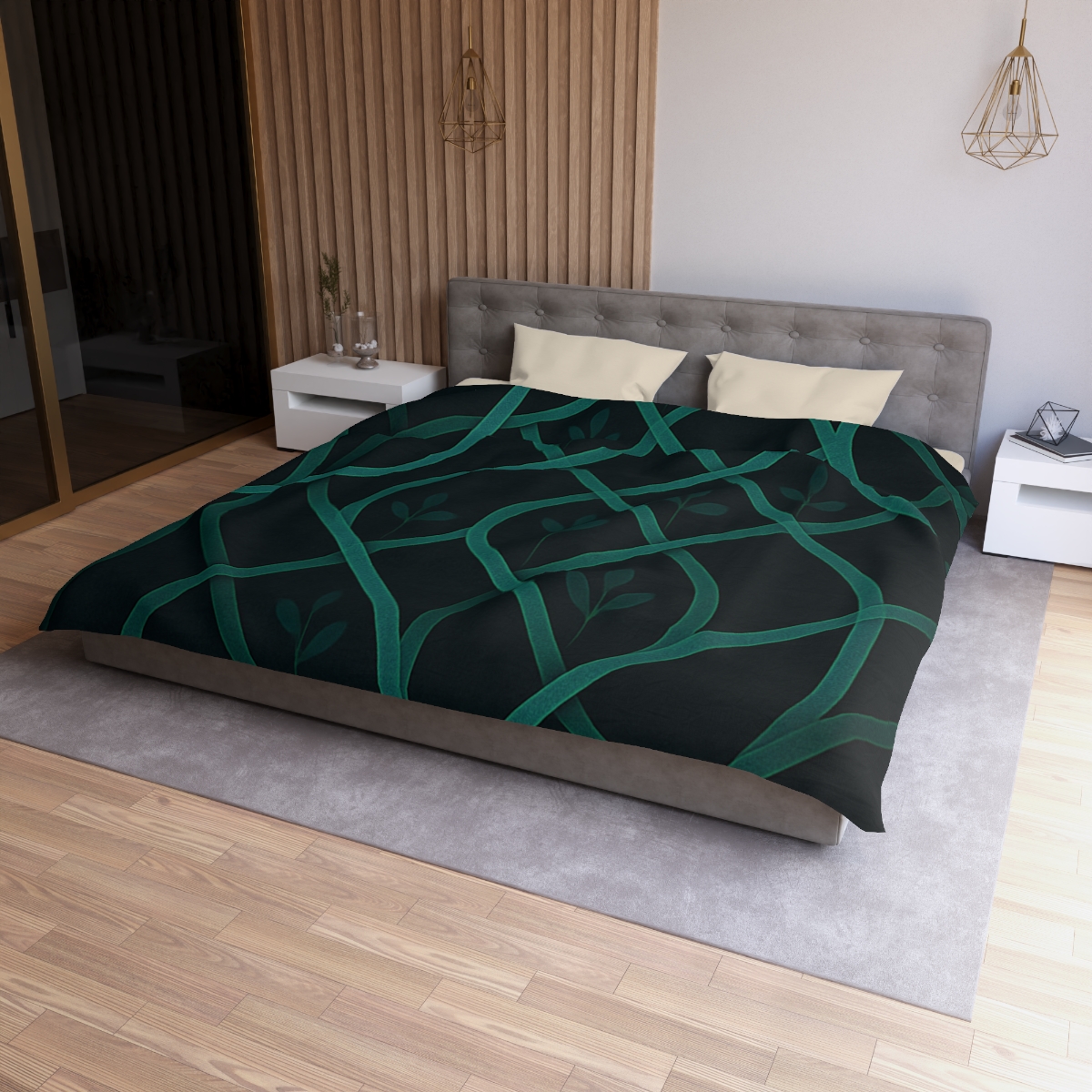 Vine Filament Lattice custom duvets