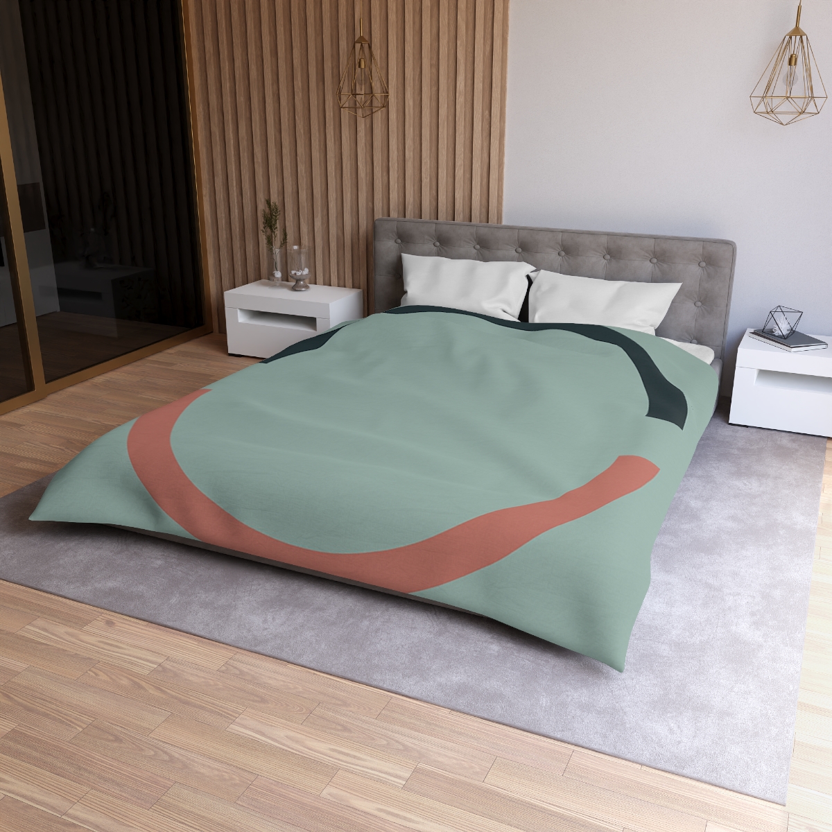 Partial Arc Duo unique patterned duvets