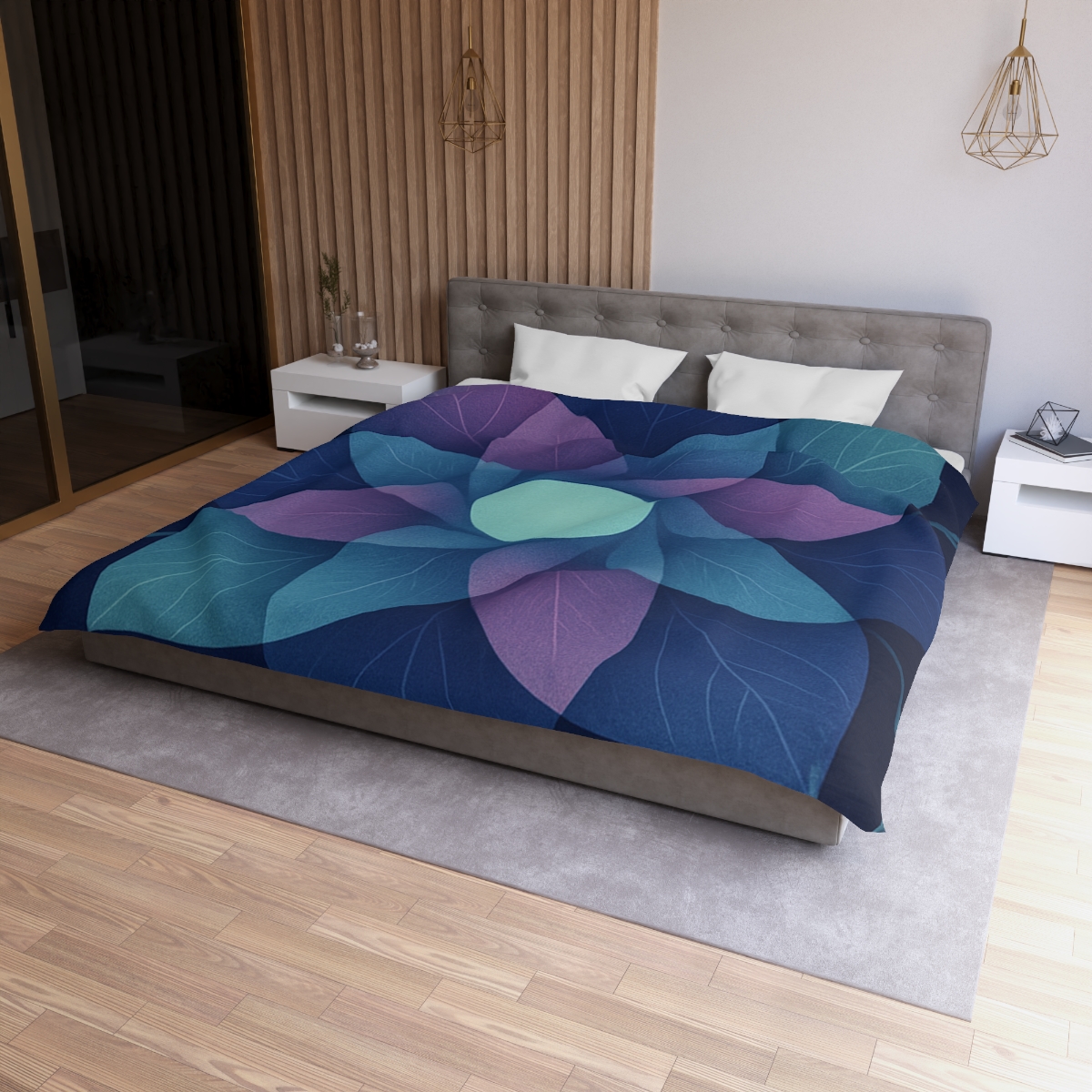 Petal Aperture Kaleidoscope stylish duvet covers