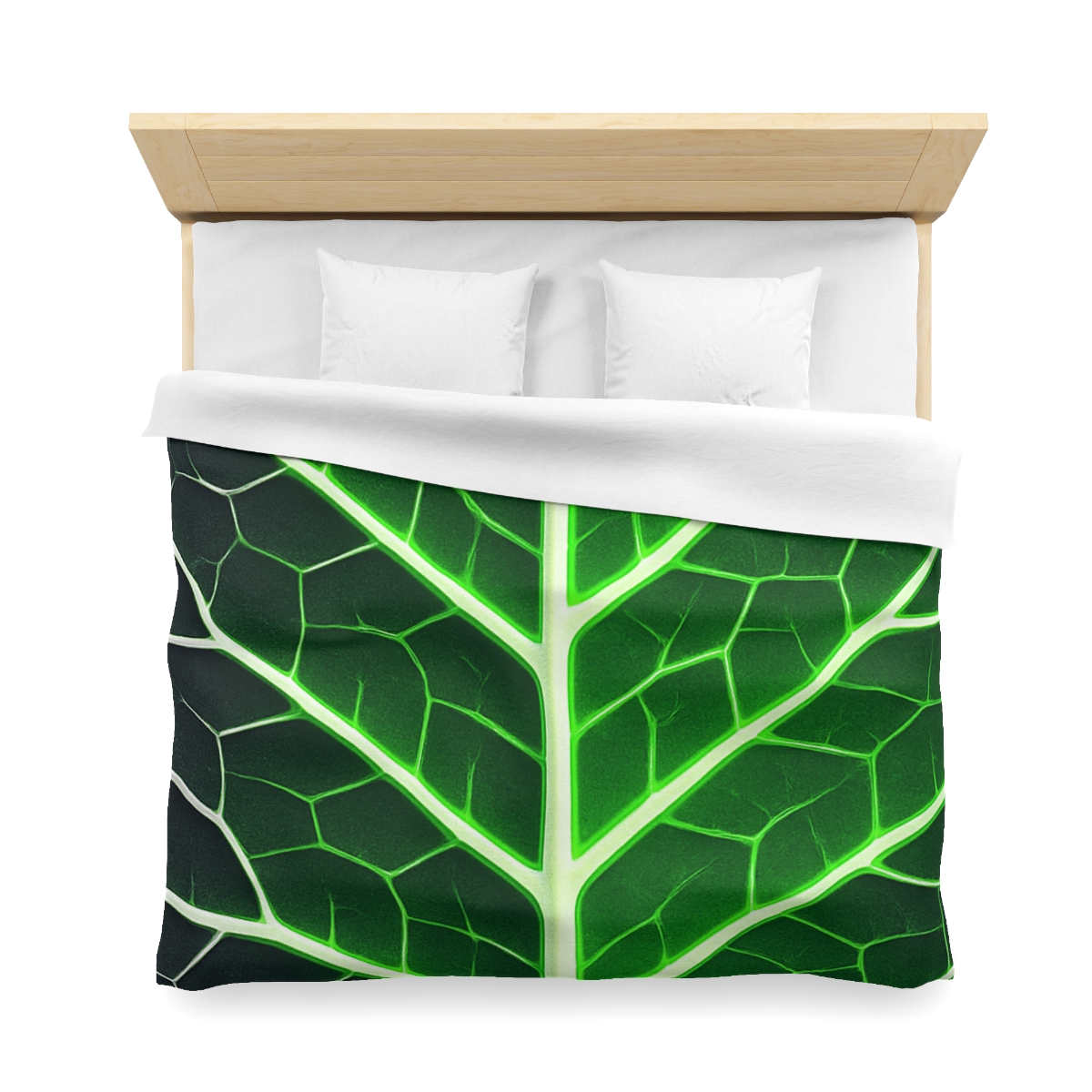Fractaled Leaf Vein Web soft comforter duvets