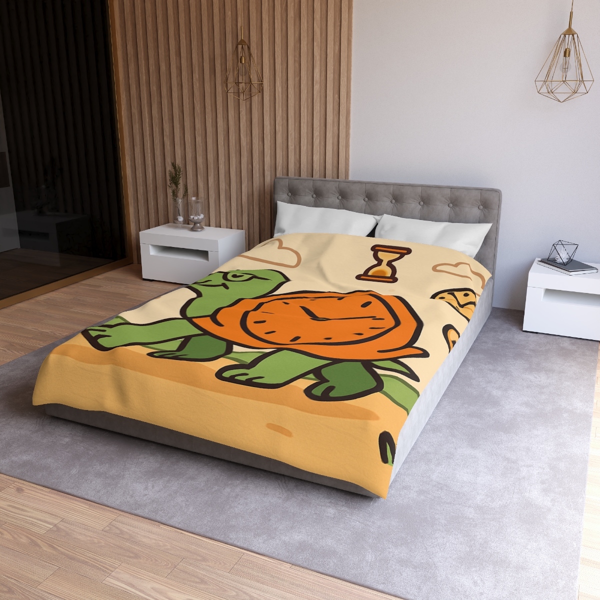 Time Turtle Journey soft comforter duvets