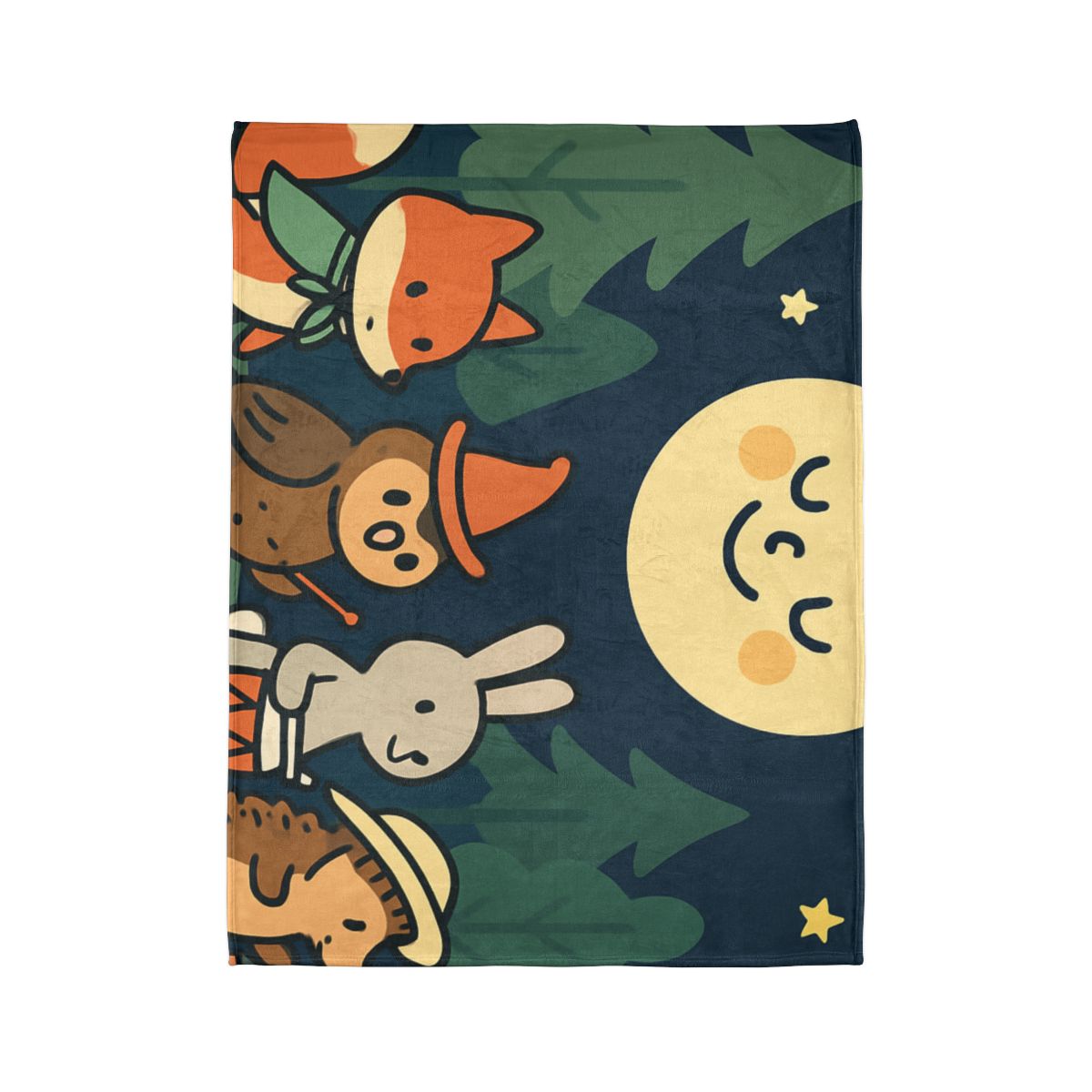 Moonlight Forest Parade warm winter blankets