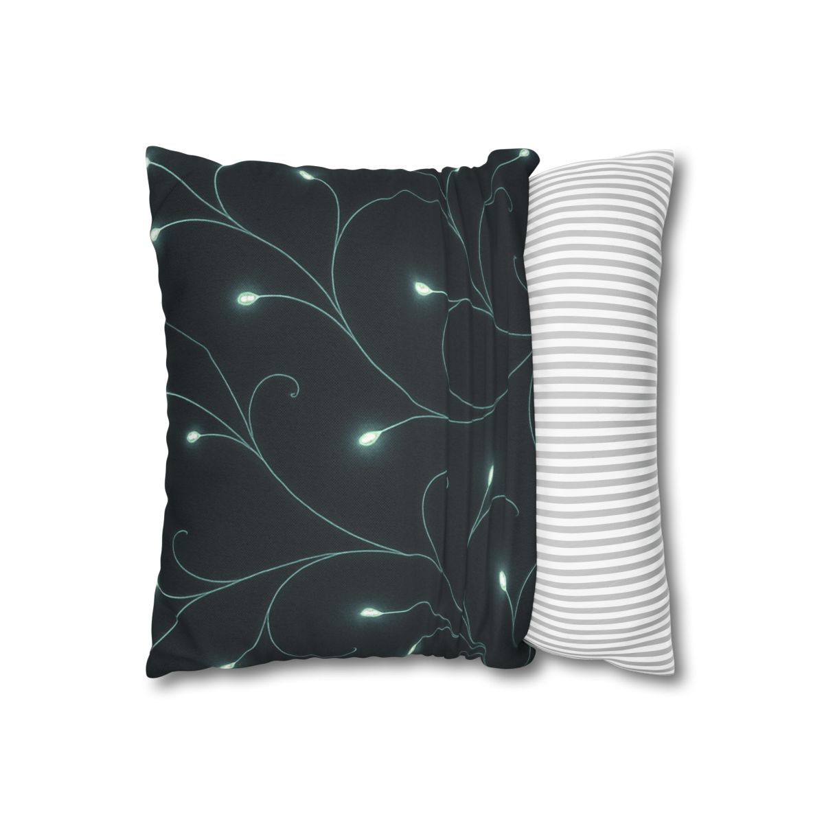 Starlit Vine Constellation designer print pillow cases