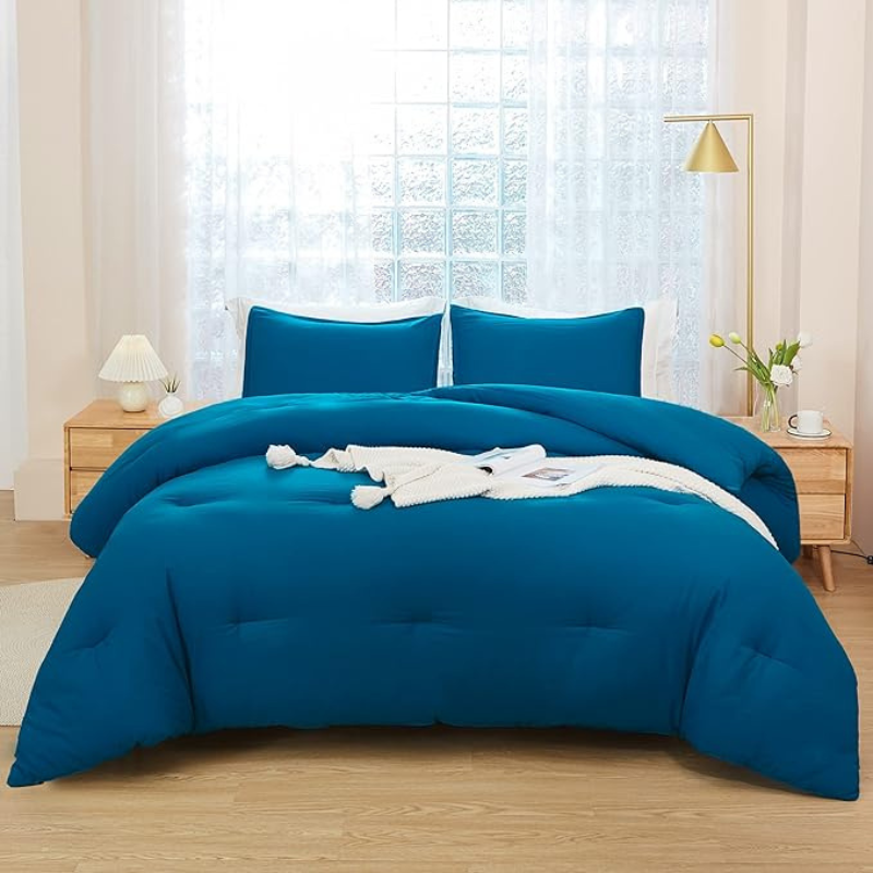 3 Pieces Lightweight Bedding Comforter Set