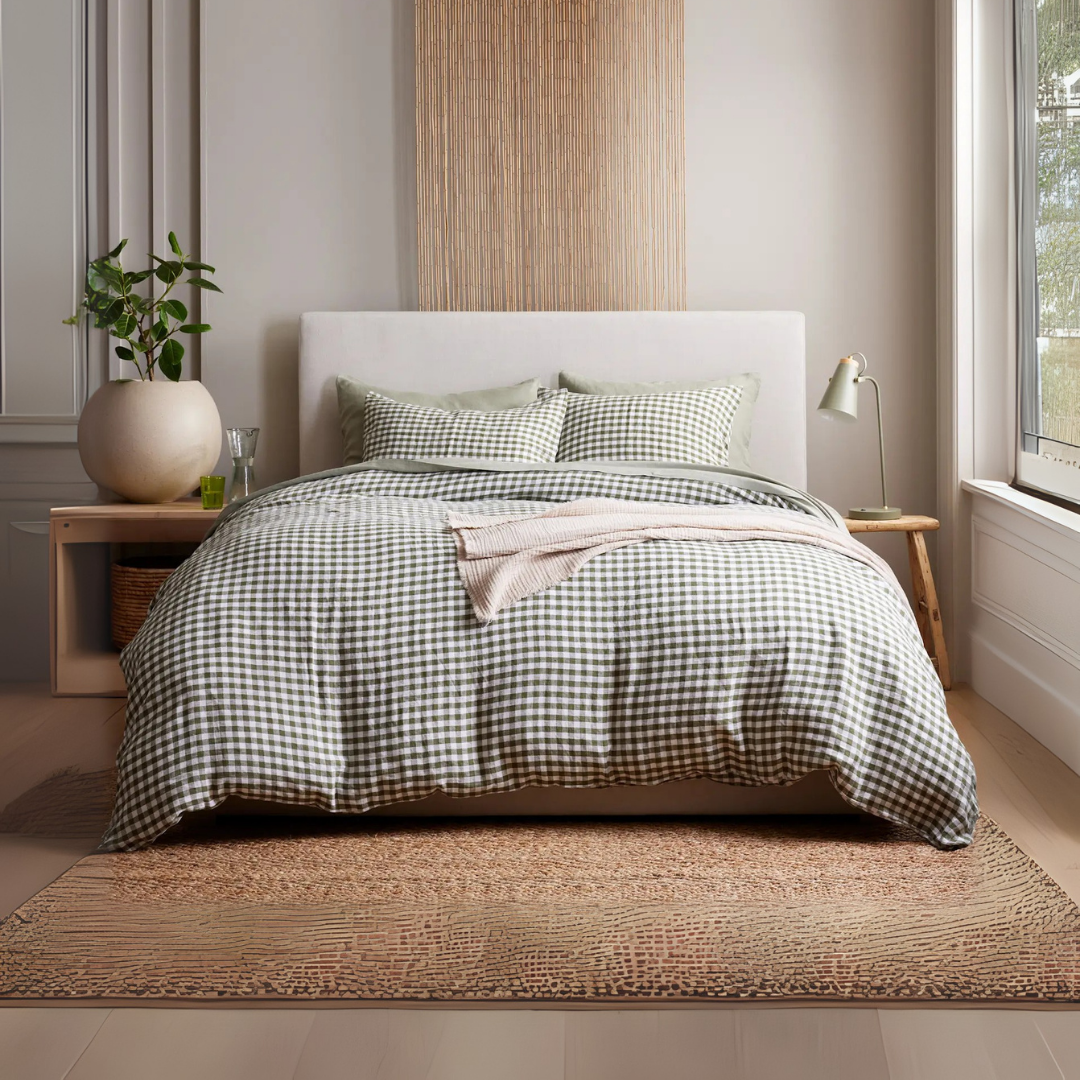 European Linen Deluxe Bedding Bundle Set