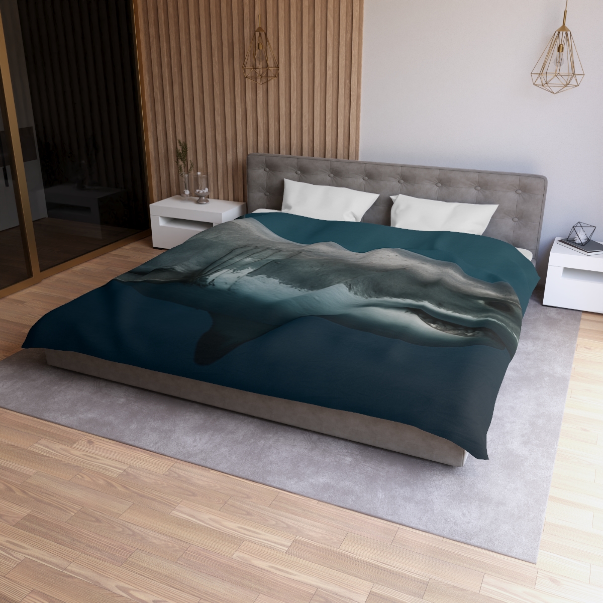 Silent Hunter Great White Shark stylish duvet covers
