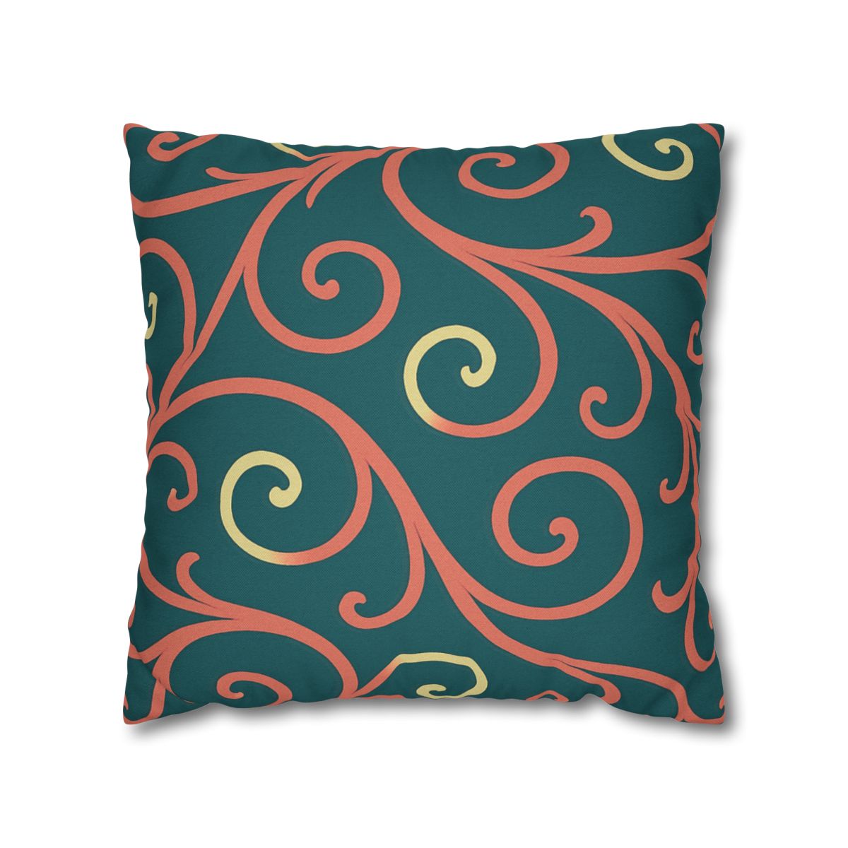 Curling Tendril Wave personalized pillow covers