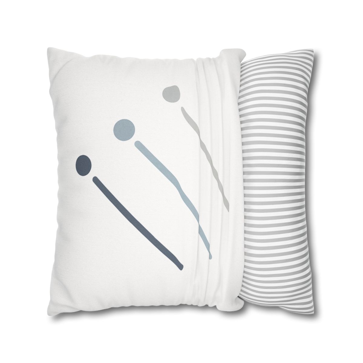 Parallel Comet Paths designer print pillow cases