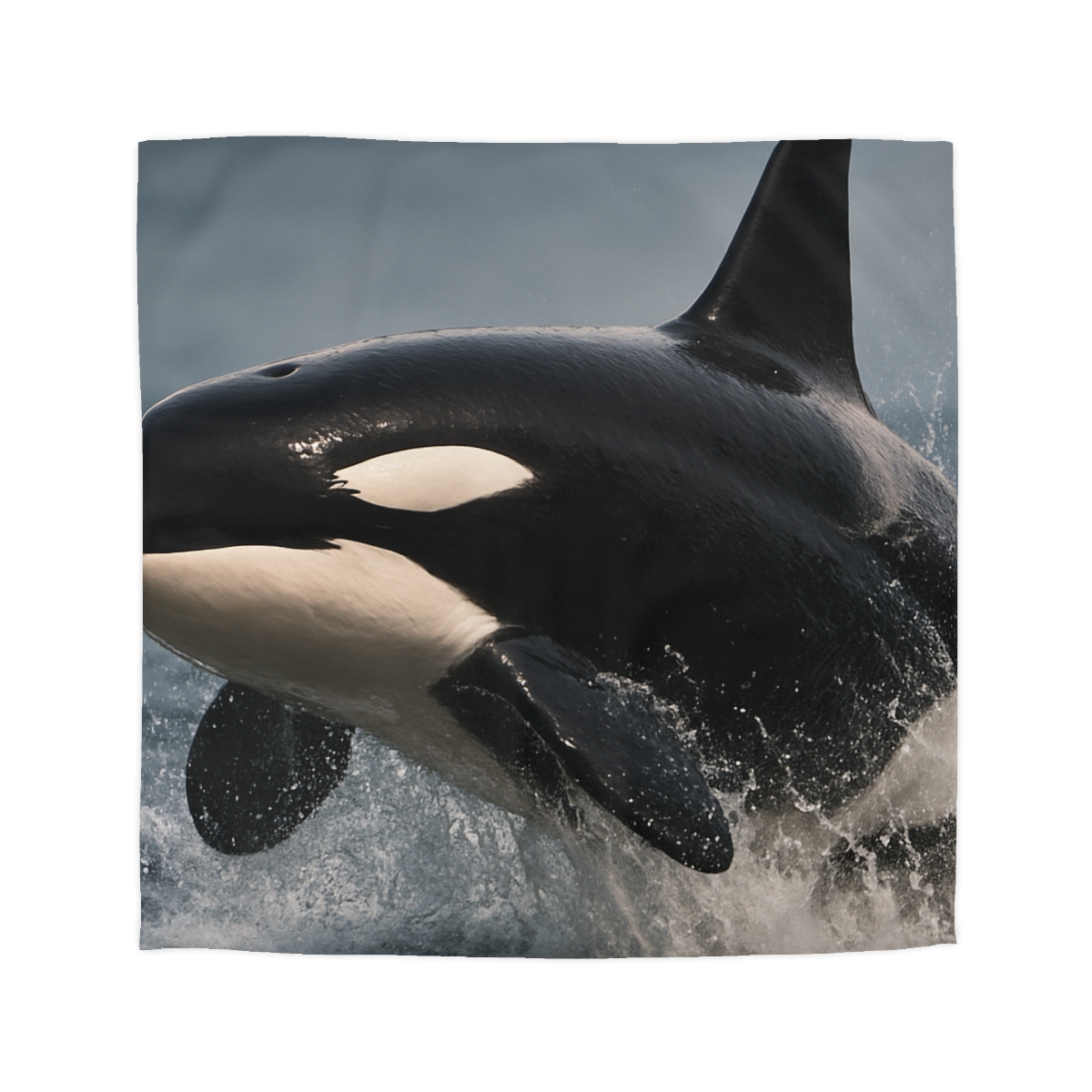Storm Crest Orca personalized bedding duvets