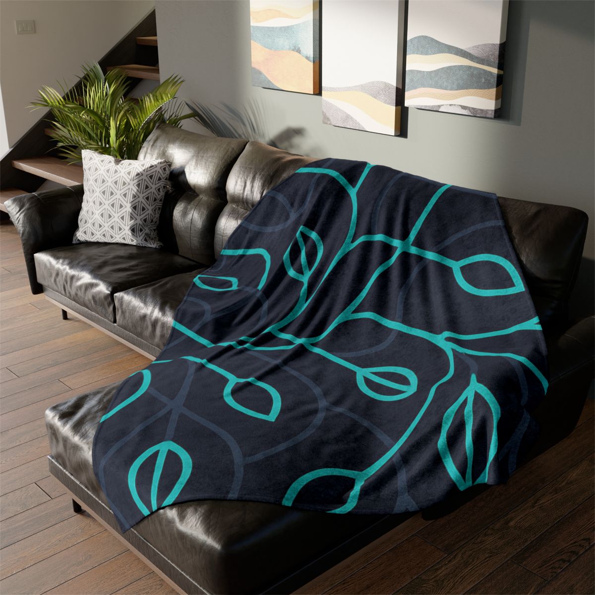 Vine Filament Circuit personalized cozy blankets