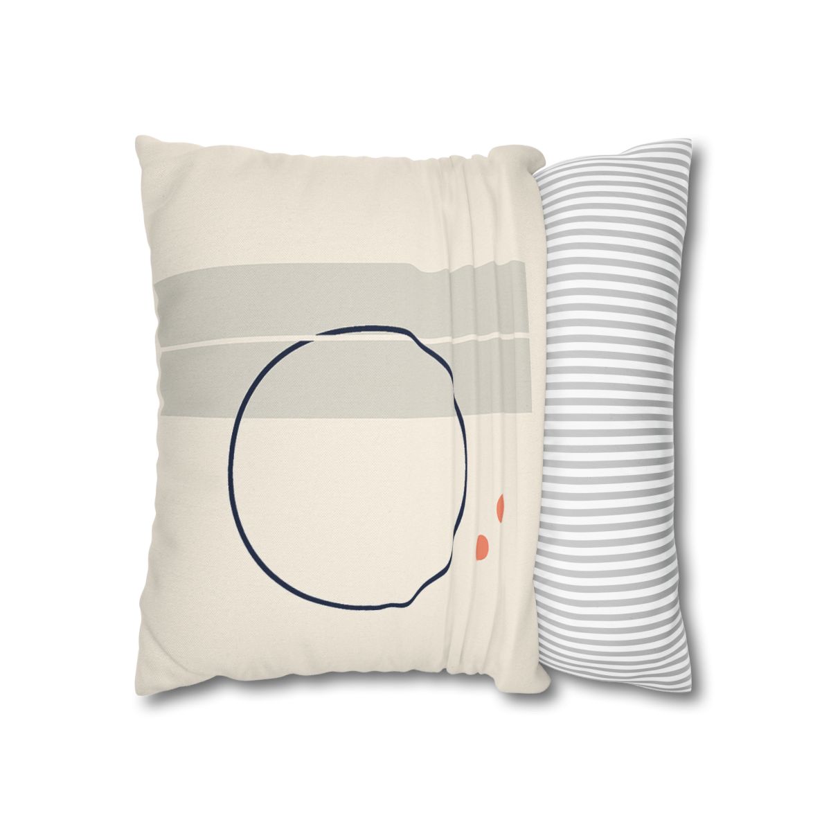 Quiet Orbit With Split Panel trendy patterned pillow cases