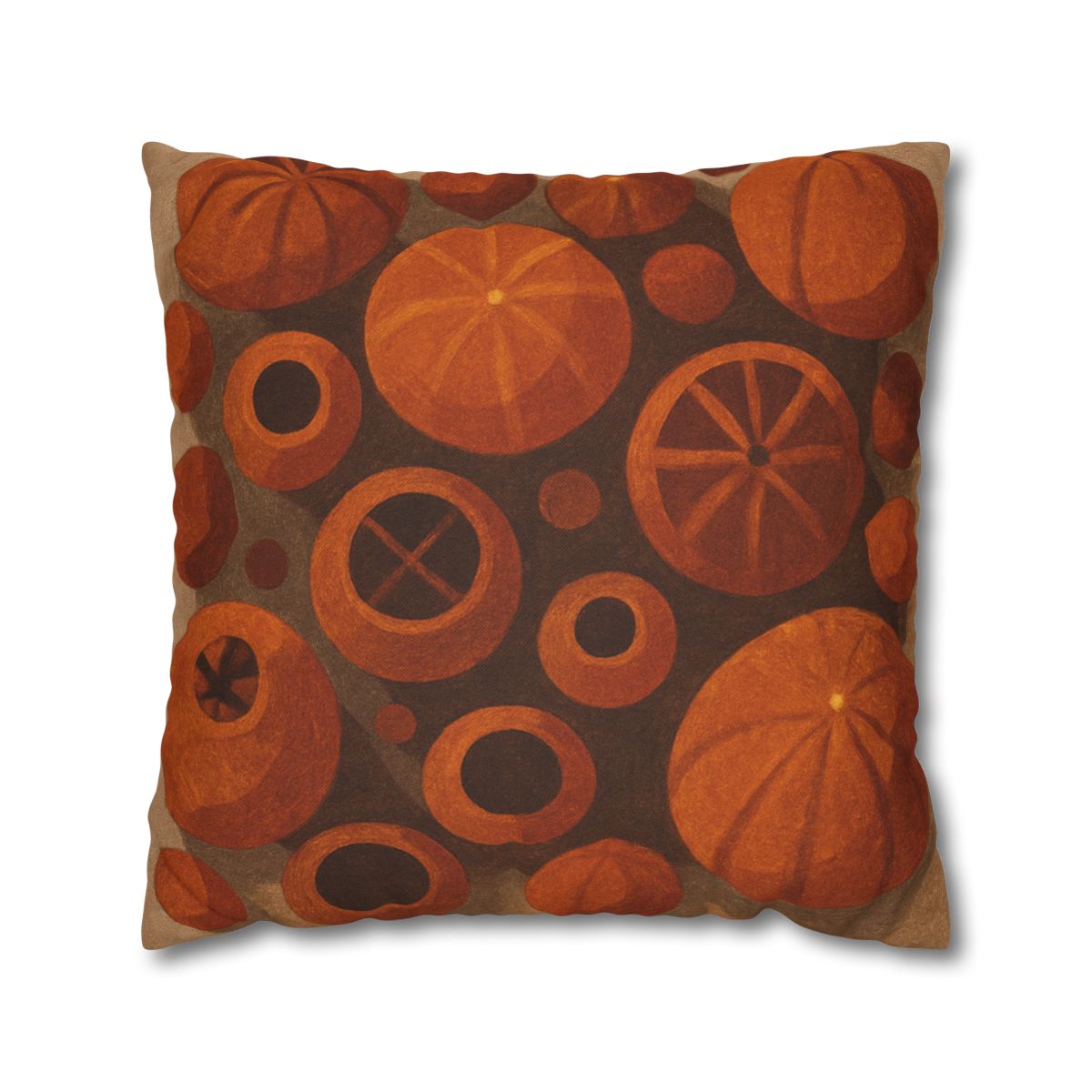 Seed Pod Cluster Mosaic personalized pillow covers