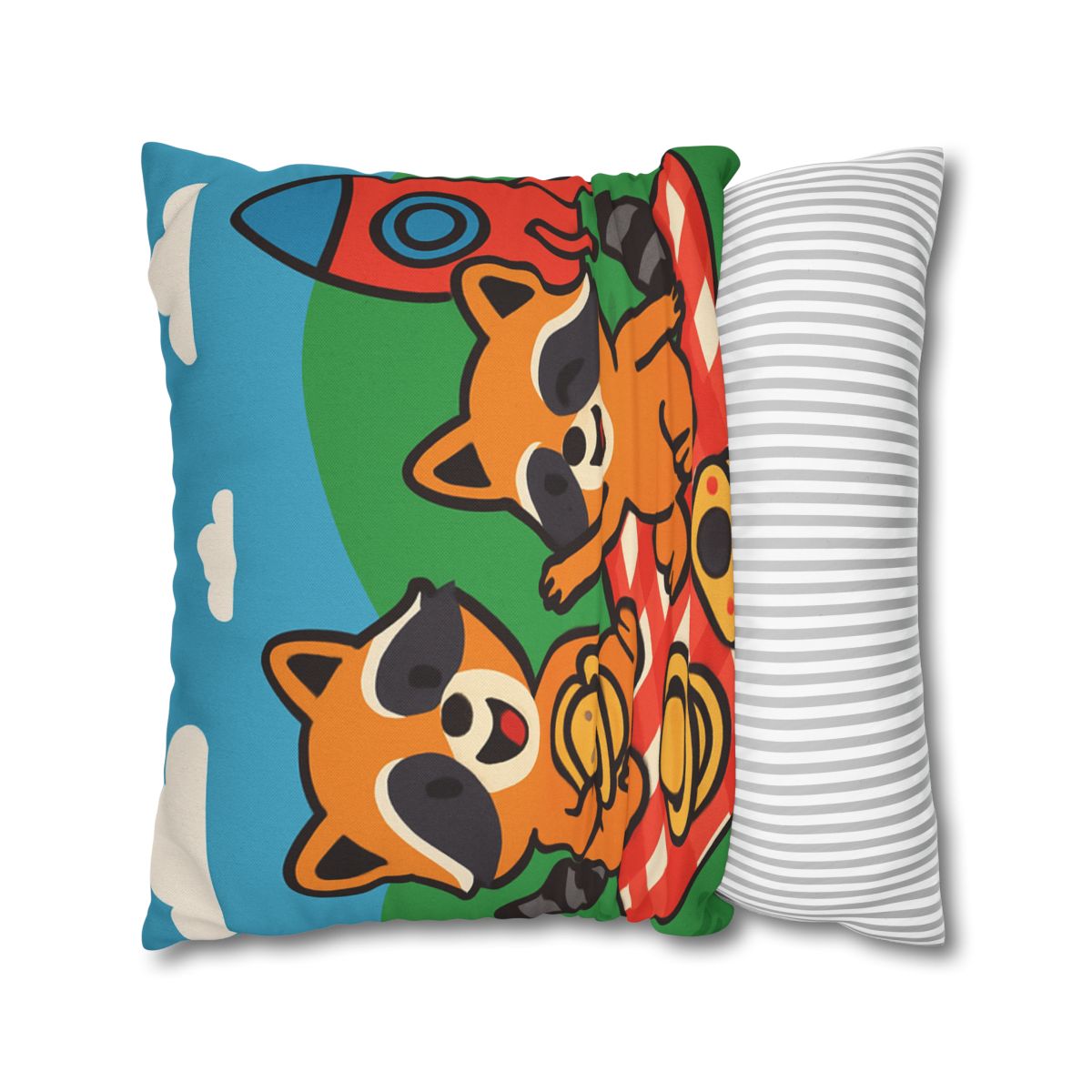 Rocket Racers Picnic custom pillow cases