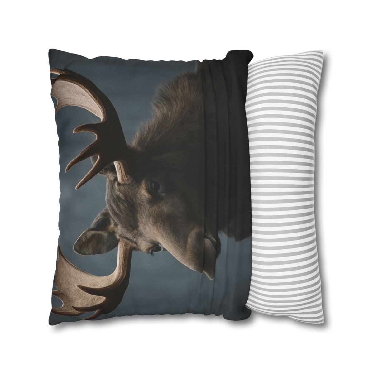Quiet Titan Moose personalized pillow covers