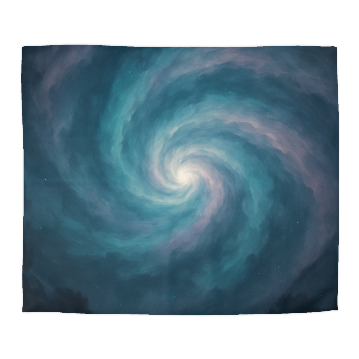 Nebula Spiral Haze unique patterned duvets