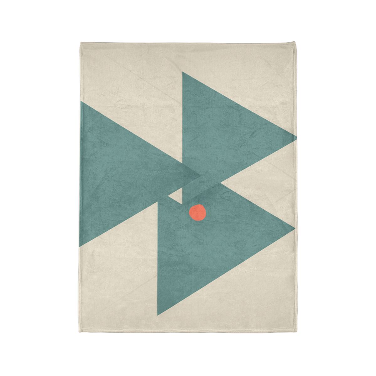 Triangular Cluster With Accent Dot designer printed blankets