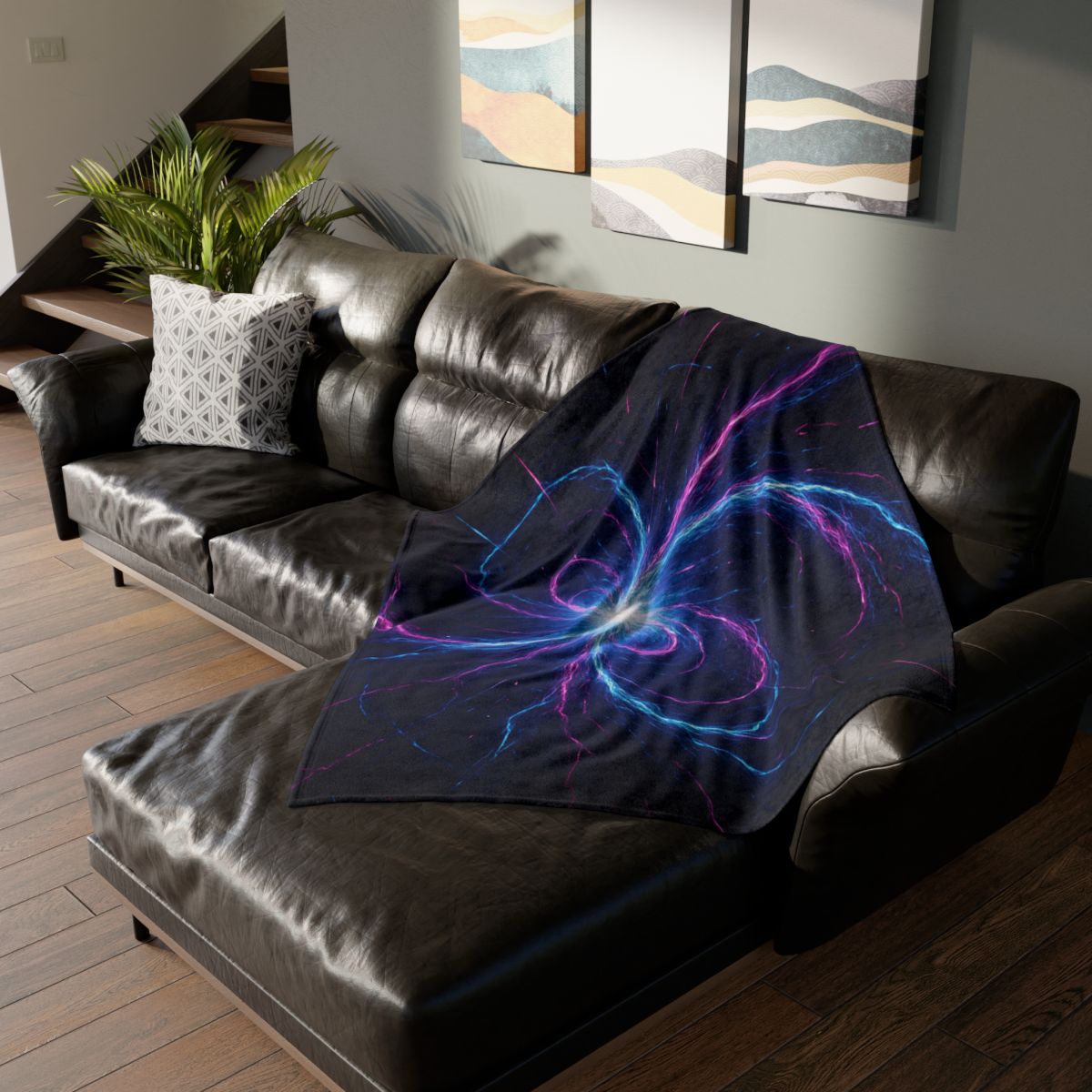 Magnetar Storm Filaments unique gift blankets