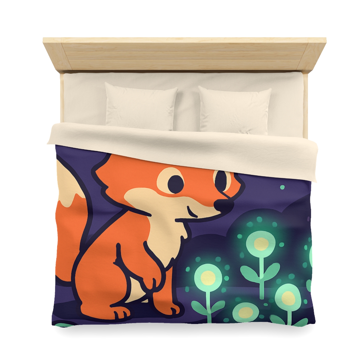 Galaxy Garden Fox warm winter duvets
