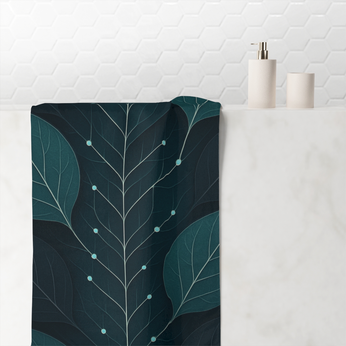 Vein Circuit Canopy stylish beach towels