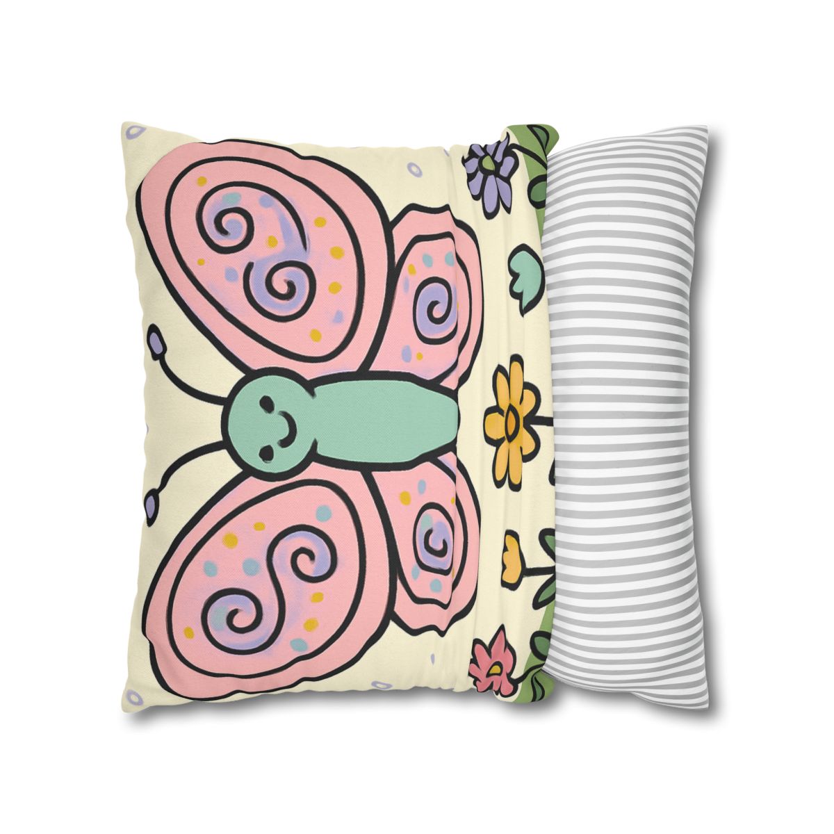 Cosmic Garden Butterfly comfortable bedding pillow covers