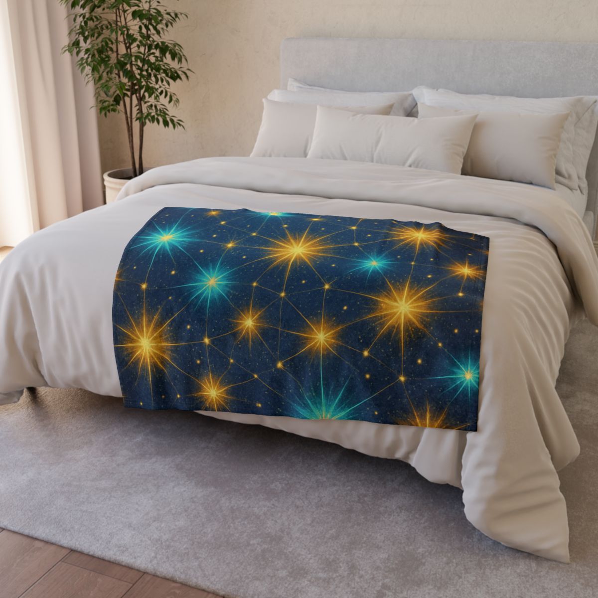 Starburst Lace Cluster unique gift blanketscustom blankets