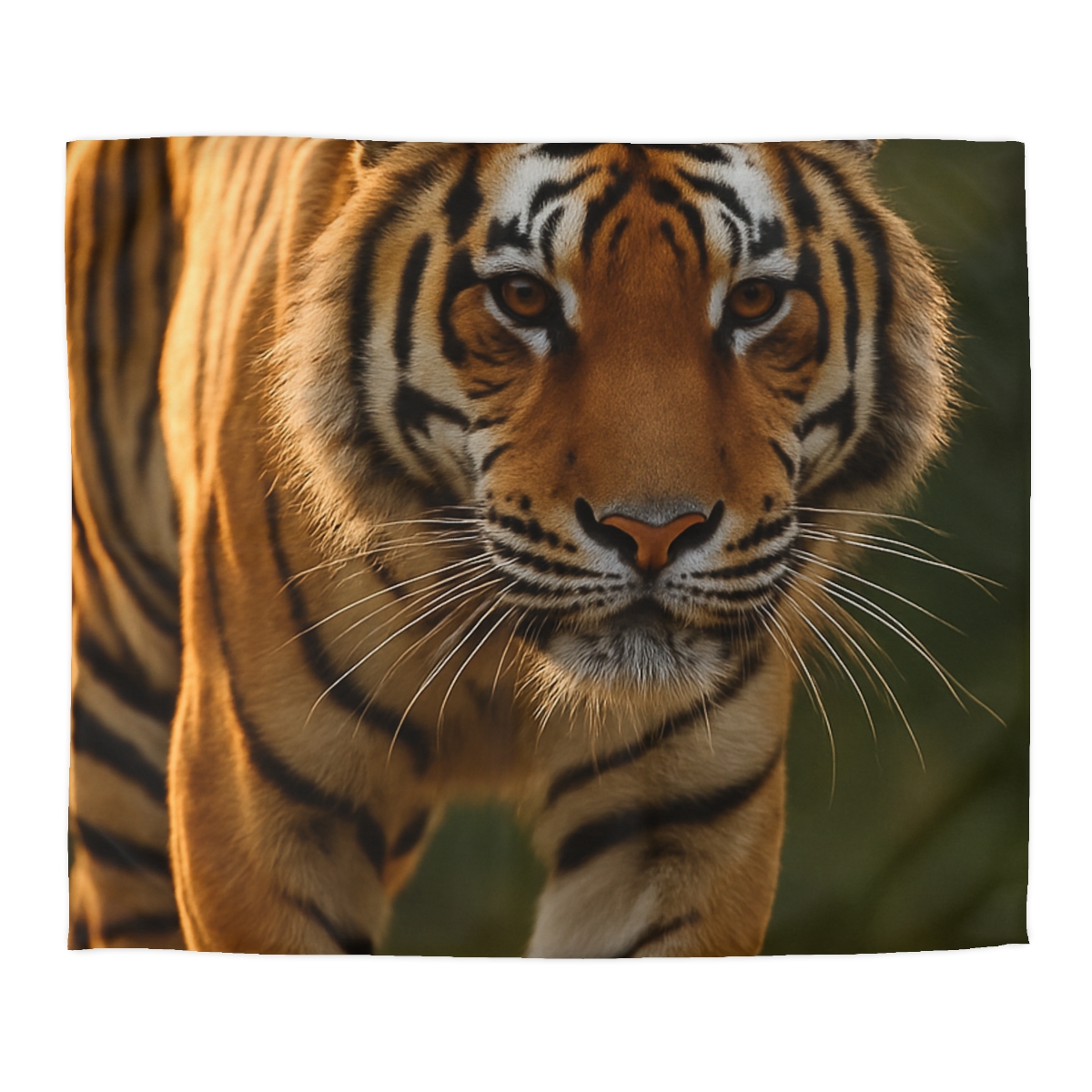 Forest Stalker Bengal Tiger designer printed duvets