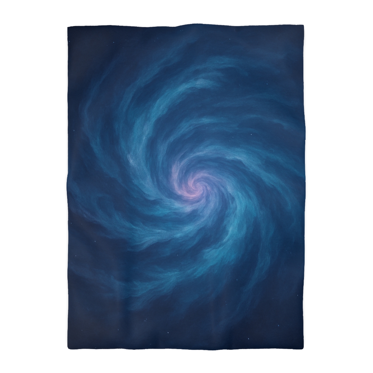 Nebula Spiral Tapestry designer printed duvets
