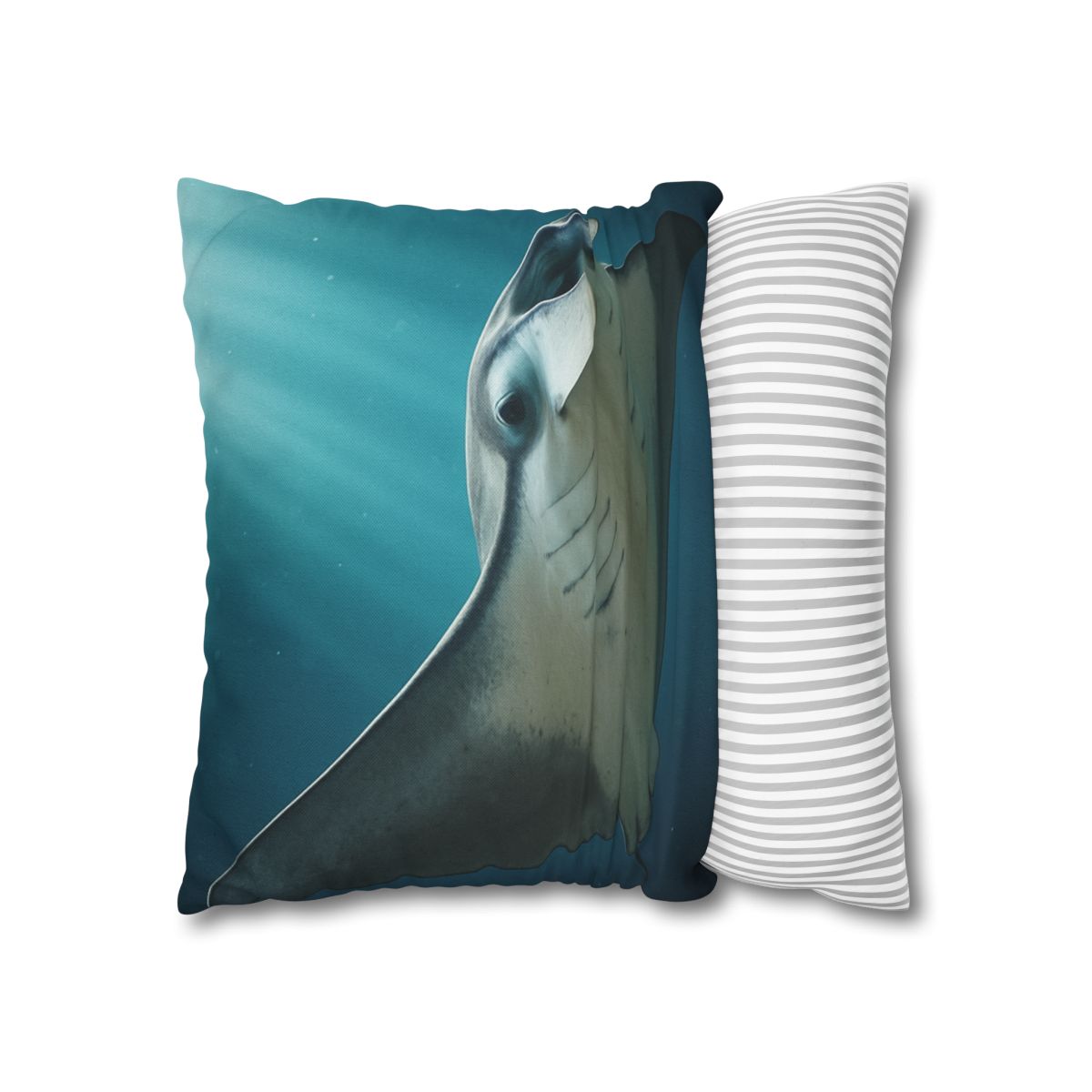 Silk Wing Drift Manta Ray custom pillow cases