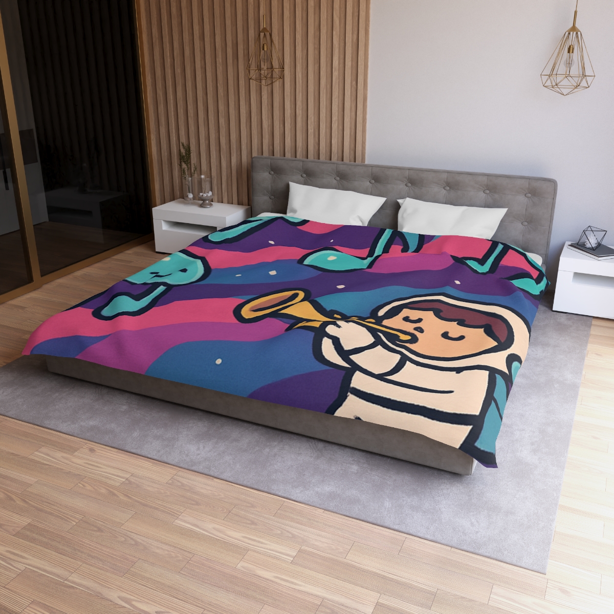 Nebula Jellyfish Orchestra duvets for gifts