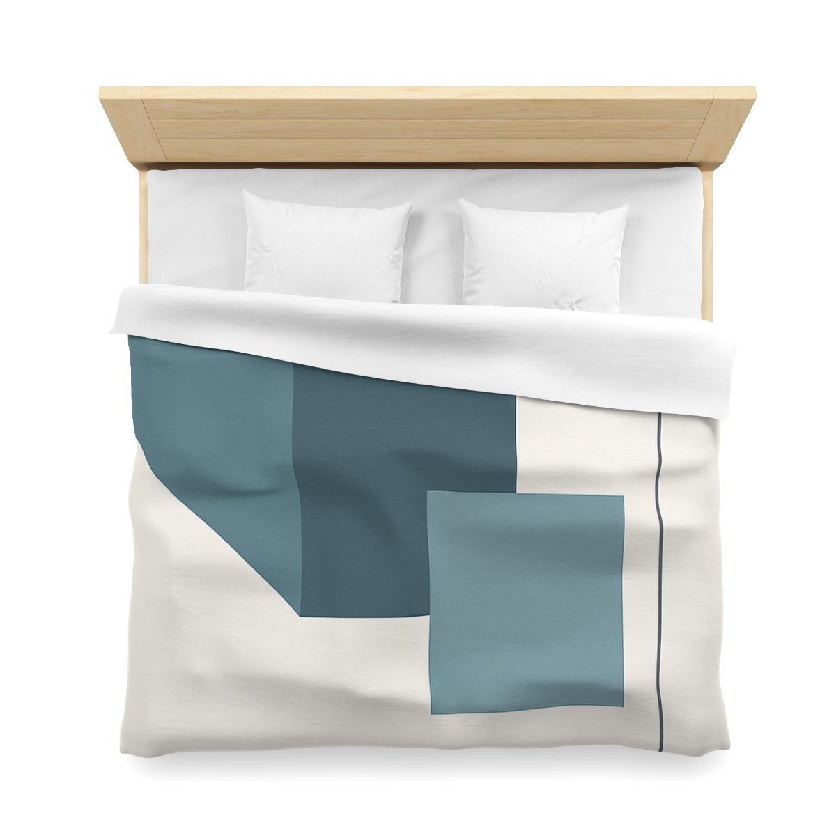 Stepped Rectangle Orbits personalized bedding duvets