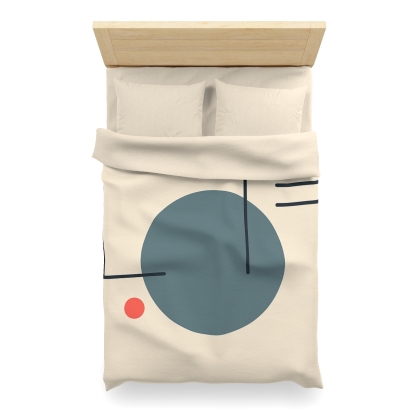 Quiet Orbit With Offset Frame warm winter duvets