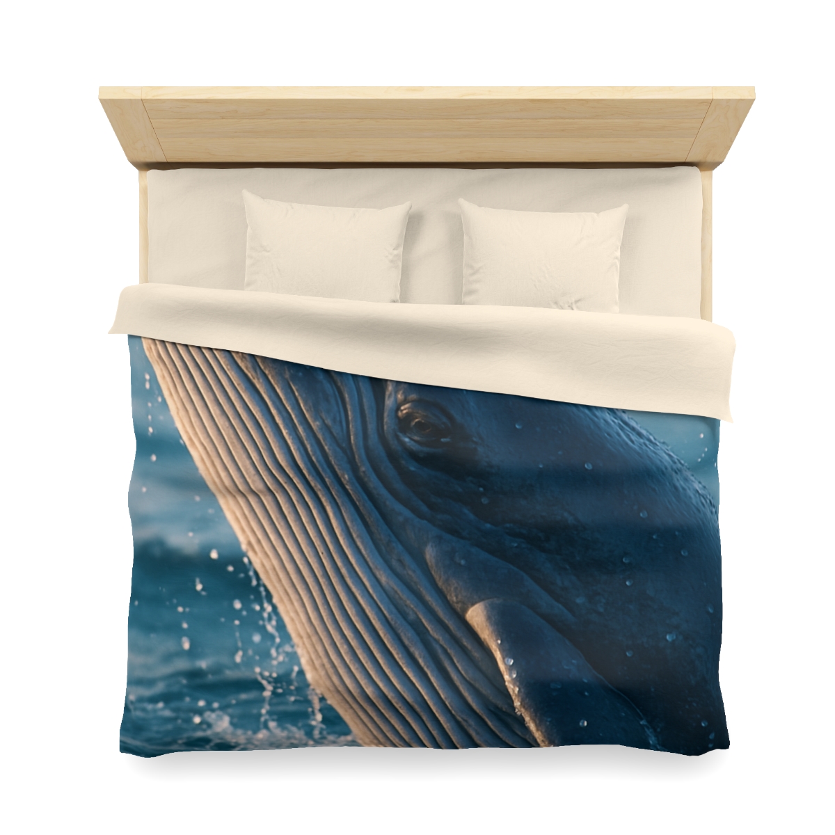 Ocean Song Blue Whale soft comforter duvets